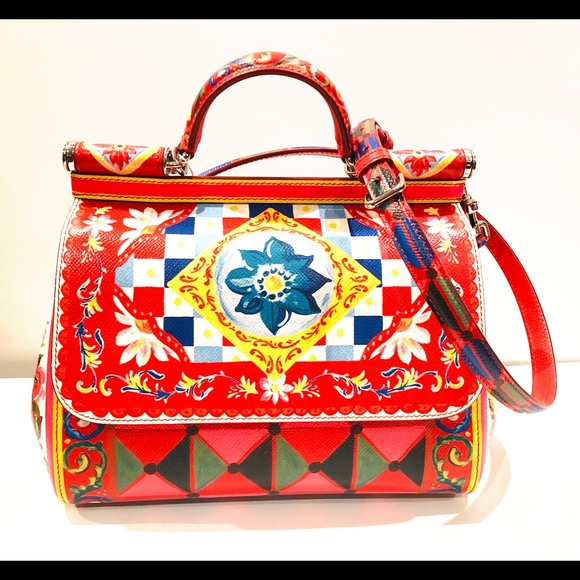 SOLD! Dolce and Gabbana Mambo Sicily medium bag - Picture 1 of 8